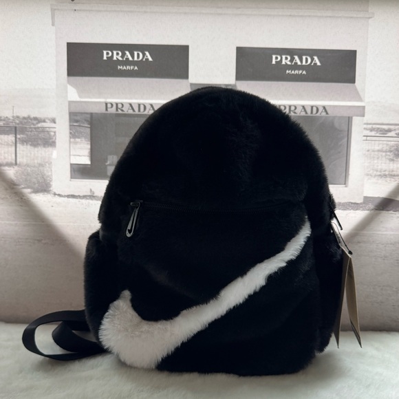 Nike Handbags - Nike Faux Fur Backpack